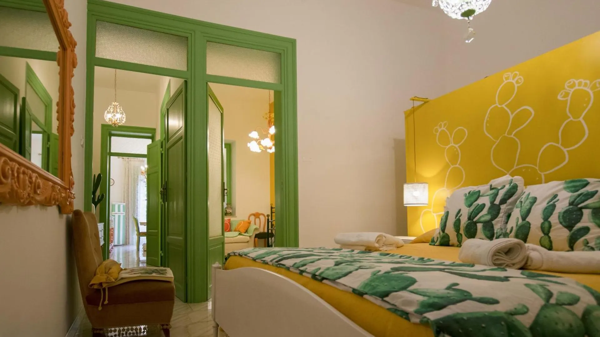 パレルモCasa Cactus Sapidduアパートメント 0*, パレルモ イタリア